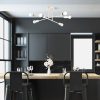 Elegant Cream Chandelier, Iron Body, 64 x 64 cm, Height 30 cm, E27 Max 40W | Includes Setup Instructions | Stylish Lighting for Modern Spaces