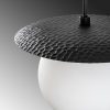 Elegant Black Chandelier, Metal Body, Adjustable Height 40-125 cm, Ø30 cm, IP20, E27 Socket (Max 40W) | Perfect for Modern Home Décor & Lighting