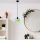 Elegant Green Chandelier, Adjustable Height 40-120 cm, Metal Body, Ø20 cm Cap, Ø14 Base, 90 cm Cable, E27 Socket, Perfect for Modern Spaces