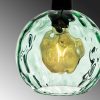 Elegant Green Chandelier, Adjustable Height 40-120 cm, Metal Body, Ø20 cm Cap, Ø14 Base, 90 cm Cable, E27 Socket, Perfect for Modern Spaces