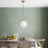 Elegant Gold Chandelier, Adjustable Height 75-115 cm, Metal Body, Ø25 cm Cap, 1 x G9 Socket (Max 10W), Perfect for Modern Living Spaces, IP20 Rated