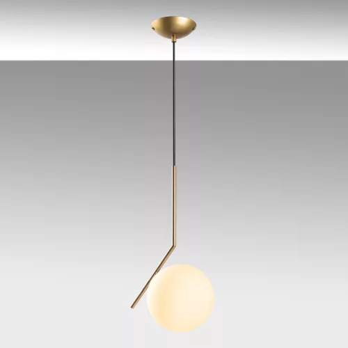 Opviq, 521SHN3569, Elegant golden chandelier, adjustable height 75-115 cm, metal body, Ø25 cm cap, 1 x G9 socket (max. 10 W), perfect for modern living spaces, IP20 classification