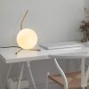Elegant Gold Table Lamp, Metal Body, 23 x 28 x 42 cm | On/Off Switch, 200 cm Cable, G9 Socket (Max 10W) | Stylish Lighting for Home & Office Decor