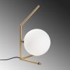 Elegant Gold Table Lamp, Metal Body, 23 x 28 x 42 cm | On/Off Switch, 200 cm Cable, G9 Socket (Max 10W) | Stylish Lighting for Home & Office Decor