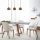 Elegant Scandinavian Chandelier, Vintage Metal Body, 65 x 15 cm, Height 111 cm, Adjustable, 3 x E27 Max 40W, IP20 | Perfect for Glam Home Decor