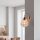 Glamorous Copper Wall Lamp, Iron Body, 23 x 27 cm, Height: 30 cm, E27 Socket, Max 40W, Elegant Design for Hotel & Modern Spaces, IP20 Rated