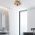 Elegant Gold Chandelier, Metal Body, 45 cm Diameter, Non-Adjustable Height, 3 x E14 Socket, IP20 | Perfect for Modern Living Spaces & Dining Areas