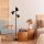 Opviq, 521SHN2256, Stylish Black Floor Lamp, Metal Body, 37 x 37 x 162 cm | Ø16 cm Shade, 250 cm Cable, On/Off Switch | Ideal for Modern Living Rooms & Bedrooms