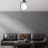 Elegant Black Chandelier, Metal Body, 30 x 25 x 43 cm | 1 x G9 Socket (Max 10W) | Stylish Lighting for Modern Homes, IP20 Rated
