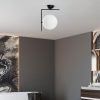 Elegant Black Chandelier, Metal Body, 30 x 25 x 43 cm | 1 x G9 Socket (Max 10W) | Stylish Lighting for Modern Homes, IP20 Rated