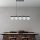 Opviq, 521SHN3507, Elegant Black Chandelier, Metal Body, 62 cm Diameter, 40 cm Height | Non-Adjustable | Perfect for Modern Living Spaces, Stylish Lighting Solution