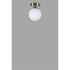 Elegant Chandelier with Metal Body & Glass Cap, 15 cm Diameter, 20 cm Height | E27 Socket, Max 40W, Matte Chrome & White Finish | Stylish Lighting for Modern Spaces