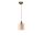 Glam Scandinavian Chandelier, 70 cm Height, 14 cm Diameter | 100% Metal, Copper Finish, E27 Socket, Max 40W | Elegant Lighting for Modern Spaces