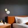 Elegant Wall Lamp with Metal Body & Glass Cap, 15 cm Diameter, 25 cm Height, Gold & White Finish | E27 Socket, Max 40W, Stylish Lighting for Any Room