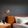 Elegant Wall Lamp, Metal Body, 24 cm Height, 15 cm Length, Gold & Amber Finish | E27 Socket, Max 40W, IP20 | Perfect for Modern Home Decor