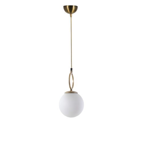 Glam Scandinavian Chandelier, 70 cm Height, 16 cm Diameter | 100% Metal, E27 Socket, Oven Dried Paint, Tumbled Coating | Elegant White Design for Modern Spaces
