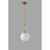 Glam Scandinavian Chandelier, 70 cm Height, 16 cm Diameter | 100% Metal, E27 Socket, Oven Dried Paint, Tumbled Coating | Elegant White Design for Modern Spaces