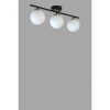Elegant Black & White Chandelier, Metal Body, 15 cm Diameter, 20 cm Height, 56 cm Length, E27 Socket, Max 40W, Stylish Lighting for Modern Spaces
