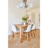 Elegant Metal Chandelier with Glass Cap, 40 cm Diameter, 30 cm Height | E27 Socket, Max 40W | White & Gold Finish | Perfect for Modern Interiors