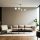 Elegant Gold & White Chandelier, Metal Body, 90 cm Length, 15 cm Cap Diameter, E27 Socket, Max 40W, 220-240V, IP20 | Perfect for Modern Interiors