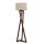 Opviq, 846STL3580, Elegant Walnut Floor Lamp, 150 cm Height, Wooden Body, Fabric Cap, E27 Socket, 40W Max | Stylish Lighting for Modern Living Spaces & Offices