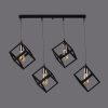 Elegant Metal Chandelier, Copper Coated, 65 cm Width, 65 cm Height, Adjustable, E27 Socket Max 40W, Perfect for Modern Home Décor & Lighting