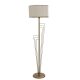 Elegant Copper Floor Lamp, 165 cm Height, 100% Metal, 45 cm Cap Diameter, E27 Socket, On/Off Switch, Perfect for Modern Living Spaces & Decor