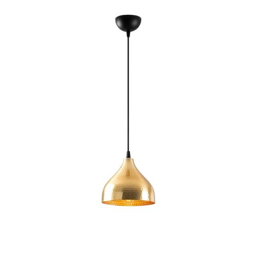 Opviq, 584TTM1270, Elegant gold chandelier, 18 x 18 cm, height 114 cm | Metal housing, 90 cm Cable | Modern Glam Scandinavian design for stylish interior design