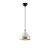 Elegant Scandinavian Chandelier, Silver Metal Body, 18 x 18 cm, Height 114 cm, IP20 | Perfect for Modern Home Décor & Lighting Solutions