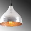 Elegant Scandinavian Chandelier, Silver Metal Body, 18 x 18 cm, Height 114 cm, IP20 | Perfect for Modern Home Décor & Lighting Solutions