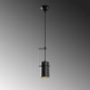 Opviq, 584TTM1314, Industrial Black Chandelier, Metal Body, 126 cm Height | Adjustable, E27 Socket, IP20 | Perfect for Modern Home & Office Decor, Elegant Design