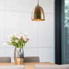 Modern Vintage Chandelier, Metal Body, 20 x 20 cm, Height 118 cm, Adjustable, E27 Max 40W, Glam Scandinavian Design, Perfect for Home Decor