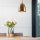 Opviq, 584TTM1149, Modern Vintage Chandelier, Metal Body, 20 x 20 cm, Height 118 cm, Adjustable, E27 Max 40W, Glam Scandinavian Design, Perfect for Home Decor