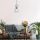Industrial Black Chandelier, Adjustable Height 60-140 cm, Metal Body, 25 x 25 cm, E27 Socket Max 40W, Elegant Plain Design for Modern Spaces