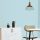 Elegant Black Chandelier, Iron Body, 28 x 28 cm, Height 122 cm | Adjustable Height, E27 Socket, IP20 | Perfect for Glamorous Home Décor