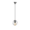 Opviq, 584TTM1172, Elegant Scandinavian Chandelier, Metal Body, Silver Finish, 15x15 cm, Height 110 cm, Adjustable, E27 Socket, Perfect for Modern Interiors