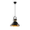 Modern Black Chandelier, 30x30 cm, Height 136 cm | Adjustable, Metal Body, E27 Max 40W | Glam & Scandinavian Design for Elegant Spaces