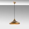 Elegant Gold Chandelier, Metal Body, 35 cm Diameter, Adjustable Height 27-126 cm, E27 Socket, IP20 | Perfect for Modern Living Spaces & Dining Areas