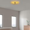 Elegant Gold Chandelier, Metal Body, Ø56 x 16 cm | Non-Adjustable Height, E27 Socket, Max 40W | Perfect for Living Room & Dining Spaces, Stylish Design