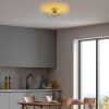 Elegant Gold Chandelier, Metal Body, Ø56 x 16 cm | Non-Adjustable Height, E27 Socket, Max 40W | Perfect for Living Room & Dining Spaces, Stylish Design