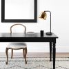 Modern Table Lamp with Metal Body, Black & Vintage Finish, 52 cm Height | E27 Socket, 40W Max, 250 cm Cable | Stylish Lighting for Glam & Scandinavian Decor