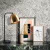 Modern Table Lamp with Metal Body, Black & Vintage Finish, 52 cm Height | E27 Socket, 40W Max, 250 cm Cable | Stylish Lighting for Glam & Scandinavian Decor