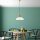 Elegant White Chandelier, Metal Body, Ø41 cm, Adjustable Height 45-130 cm, E27 Socket, Modern Design for Home & Office, IP20 Rated