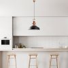 Elegant Black Chandelier, Metal Body, Ø41 cm, Adjustable Height 45-130 cm, E27 Socket, Modern Design for Home & Office, Stylish Lighting Solution