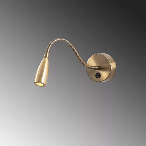 Opviq, 584TTM1943, Vintage copper wall lamp, adjustable height, 8 x 38 cm | Metal housing, IP20, 2700K 1W socket | Modern Scandinavian design for elegant interior design