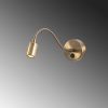 Vintage Copper Wall Lamp, Adjustable Height, 8 x 38 cm | Metal Body, IP20, 2700K 1W Socket | Modern Scandinavian Design for Elegant Home Decor