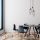 Modern Black Chandelier, 36 x 36 cm, Adjustable Height 130 cm | Metal Body, 3 x E27 Max 40W | Stylish Lighting for Home & Office Décor