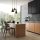 Modern Black Chandelier, 67 x 67 cm, Adjustable Height, Metal Body, 3 x E27 Max 40W, Elegant Scandinavian Design for Glamorous Spaces