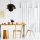Modern Industrial Chandelier, Black Metal Body, 60 x 60 cm, Height 101 cm | E27 Socket, Max 40W | Stylish Lighting for Scandinavian & Novelty Decor