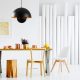 Modern Industrial Chandelier, Black Metal Body, 60 x 60 cm, Height 101 cm | E27 Socket, Max 40W | Stylish Lighting for Scandinavian & Novelty Decor